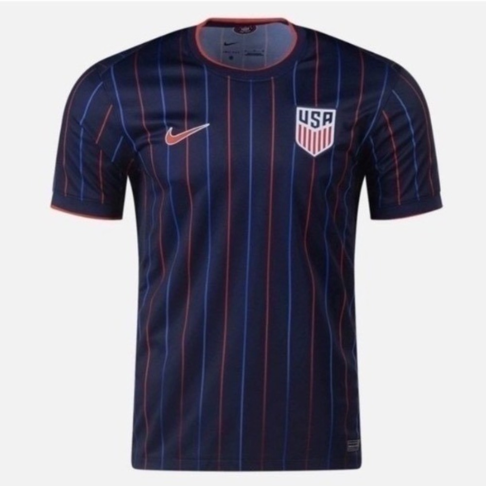 Nike USMNT Heartbeat Kit 2025-2026 Away Soccer Jersey Mens Small, FIFA World Cup